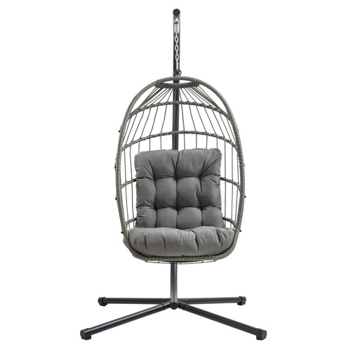 Poltrona uovo sospesa - sospesa, rattan