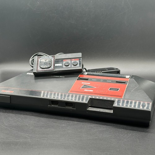 Sega master system console - sega, 1