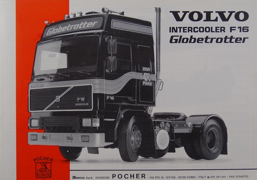 Pocher istruzioni volvo - 1:8,