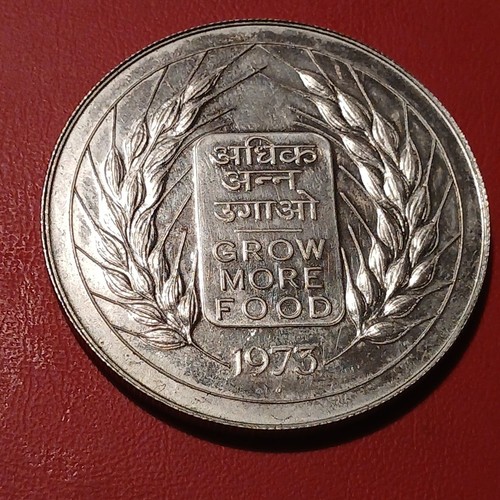 India moneta rupie 1973 - 1973, fao