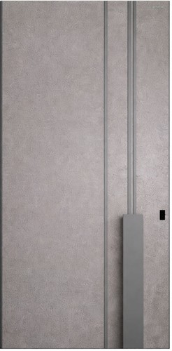 Porta girevole grigia - porta,