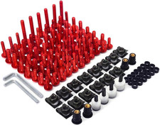 Viti Ergal Moto,Viti Carene Kit Completo Bulloni Moto,Universale in Alluminio CN