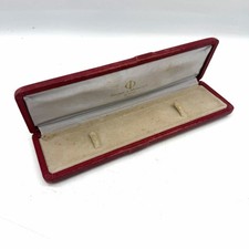 Box scatola per orologi Baume & Mercier vintage anni 60 rossa custodia