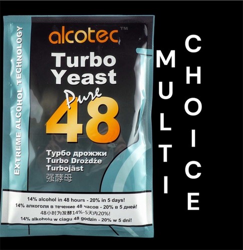 Lievito alcotec pure turbo - 48,