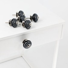 Set 6 pomelli in ceramica