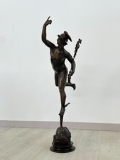 Giambologna - Scultura, Mercurio / Hermes - 101 cm - Bronzo