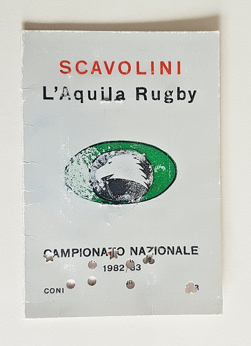 Tessera scavolini aquila - scavolini, l'aquila