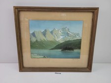 Aquarellmalerei Zugspitze