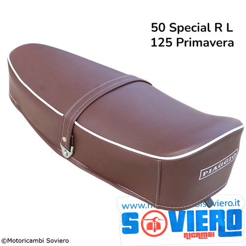 Sella marrone scuro con - sella,