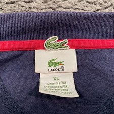 Toppa logo Lacoste autentica