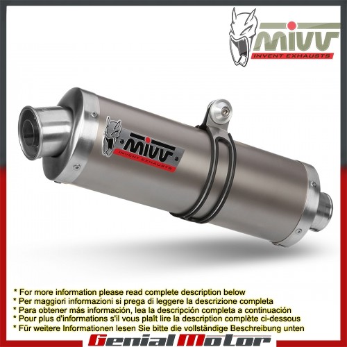 Terminale scarico mivv oval - terminale,
