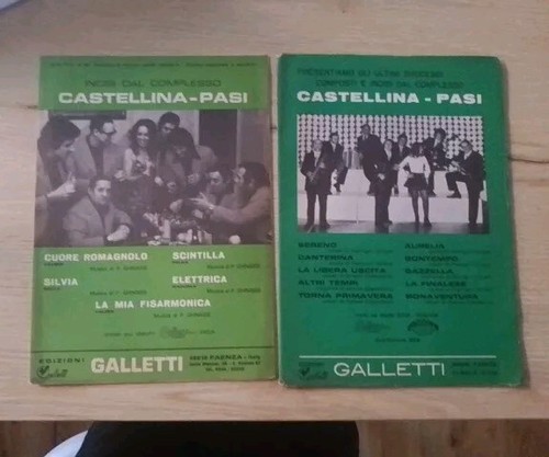 Lotto castellina pasi - lotto, spartito