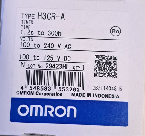 Temporizzatore omron h3cr - omron, h3cr-a