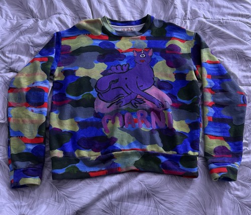 Marni felpa multicolore uomo - felpa,