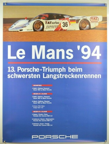 Poster porsche 962 - poster,