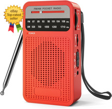 Portable radio with - fm,