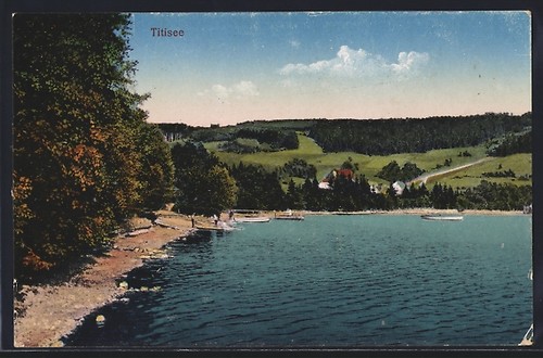 Cartolina titisee riva - titisee,,