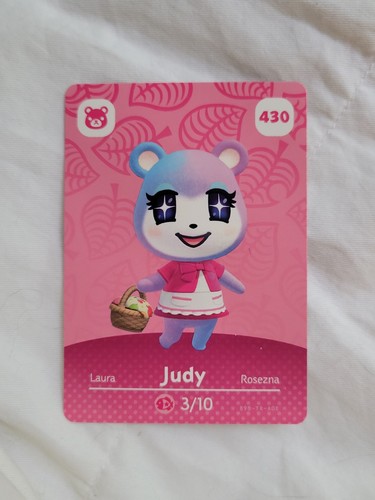 Animal crossing amiibo judy - animal,