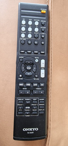 Onkyo 909r remote dolby - remote,