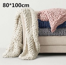 Coperta tessuta a mano letto