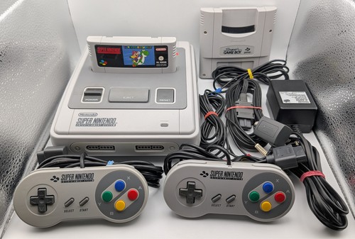 Console super nintendo snes - console,