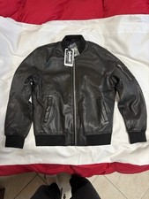 SCHOTT NYC MEN'S LEATHER BOMBER JACKET