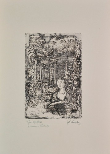 Gravure etching acquaforte - etching,