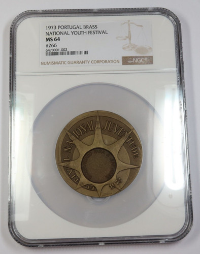 1973 ngc ms64 portogallo - portogallo,