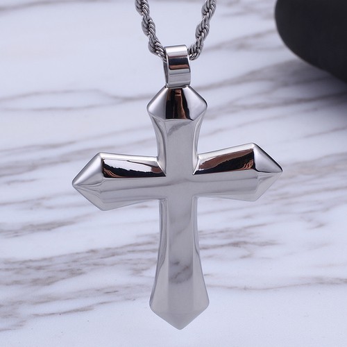 Collana catena ciondolo croce