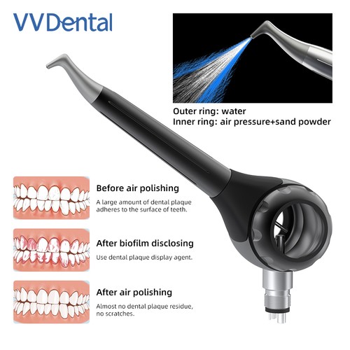 Lucidatrice denti flusso aria