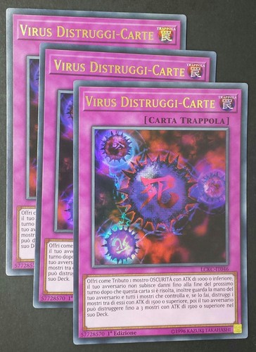 Set virus distruggi carte - 3x, distruggi-carte