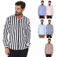 Camicia Uomo Elegante Slim Fit