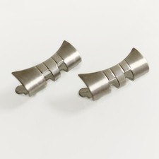 2 Pezzi Link Estremità Curve