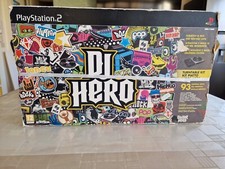 GIOCO PS2 DJ HERO ITALIANO CON KIT MIX SCRATCH 