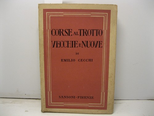 Cecchi emilio corse trotto - corse, al