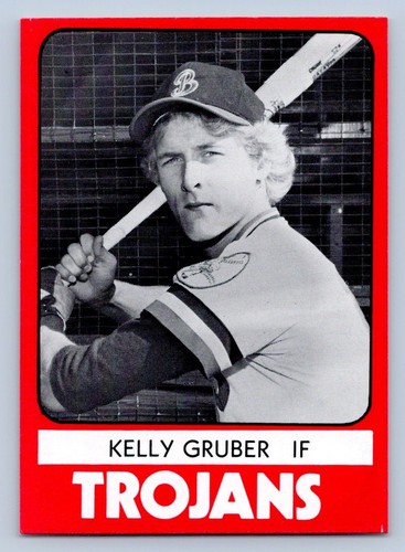 Carta baseball kelly gruber - carta,