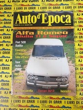Rivista AUTO D'EPOCA anno XIX
