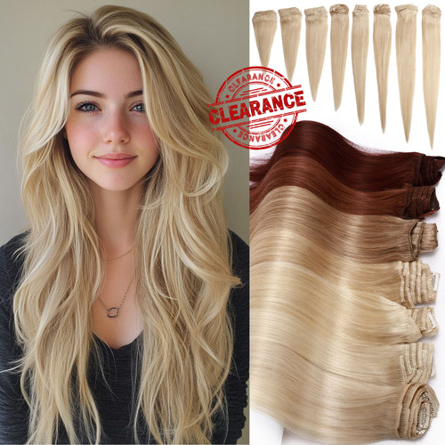 Extension capelli umani clip - capelli,
