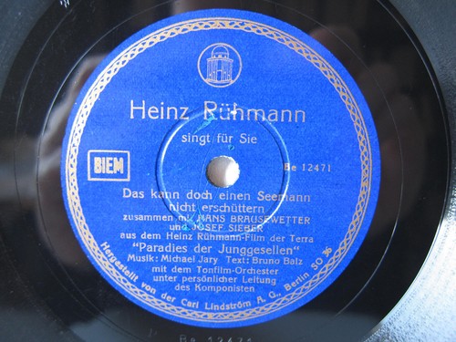 78rpm heinz rühmann - -, das