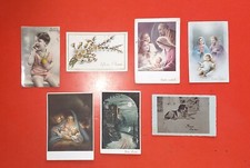 Lotto 7 Cartoline Augurali:Buon Anno, Pasqua, Natale, Viaggiate, Anni  '40 /'50