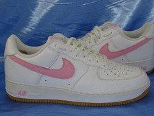 SNEAKER NIKE AIR FORCE 1 SINCE 82 GOMMA ROSA TG 47 EDIZIONE ANNIVERSARIO DEADSTOCK D80