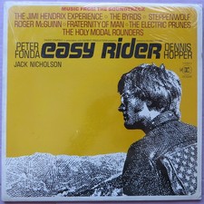 EASY RIDER MUSIC FROM THE SOUNDTRACK - CANADA LP - 1970 EX+/EX+