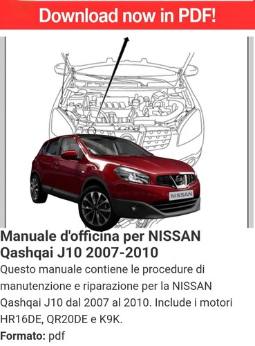 Manuale officina per nissan - d'officina,