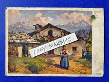 🔵 ANTIQUE RUSTIC POSTCARD