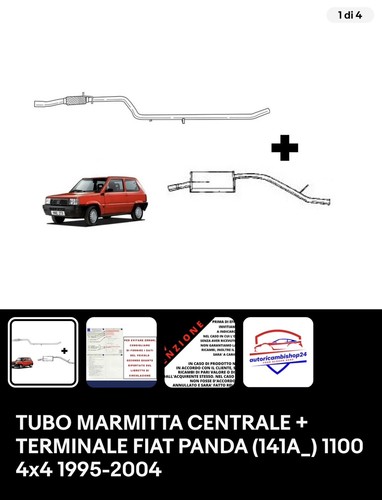 Marmitta centrale terminale - marmitta,