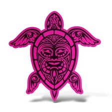 Sticker TARTARUGA Adesivo PVC Auto Moto Camper 4x4 Fuoristrada Casa Laptop Casco