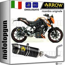 ARROW SCARICO OMOLOGATO RC THUNDER ALLUMINIO NERO C KTM DUKE 125 2015 15 2016 16