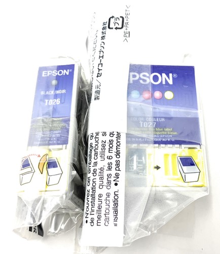Epson t026 t027 - t026+t027, originale