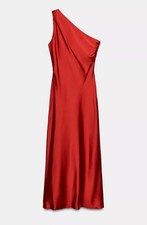 Abito midi Zara asimmetrico