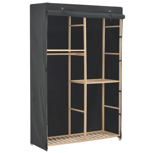 Armadio grigio 110x40x170cm - armadio,